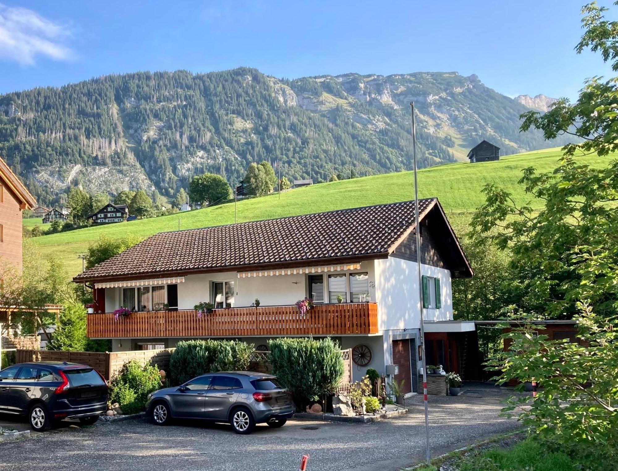Ferienwohnung Haus Am Bach In Toggenburg Wildhaus Luaran gambar